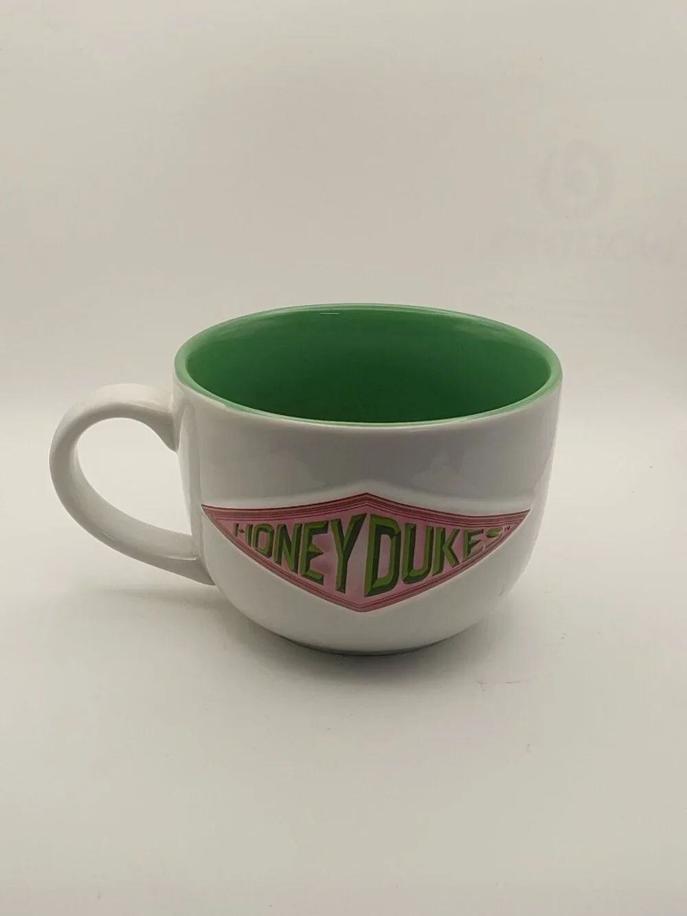 The Wizarding World Of Harry Potter Honeydukes White & Green Mug With Green Inte